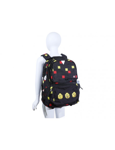 LEGO School backpack Freshmen - Faces Black