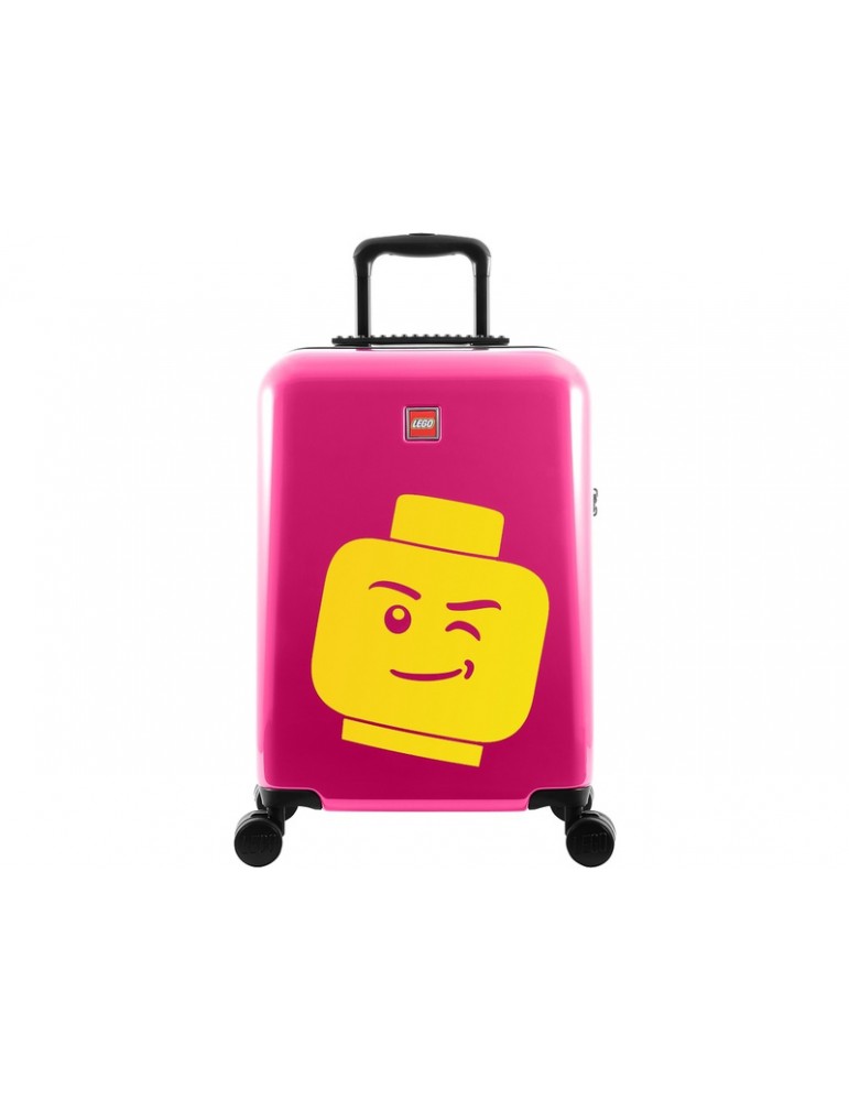 LEGO lagaminas Minifigure Head 20" - raudonas