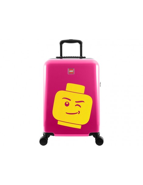 LEGO lagaminas Minifigure Head 20" - raudonas