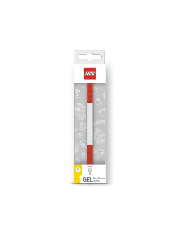 LEGO gelinis rašiklis raudonas