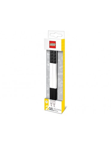 LEGO gelinis rašiklis juodas 2 vnt.