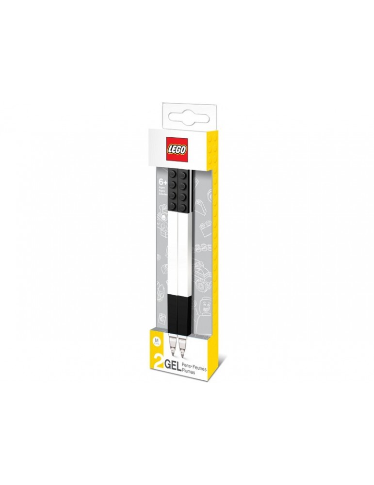 LEGO gelinis rašiklis juodas 2 vnt.