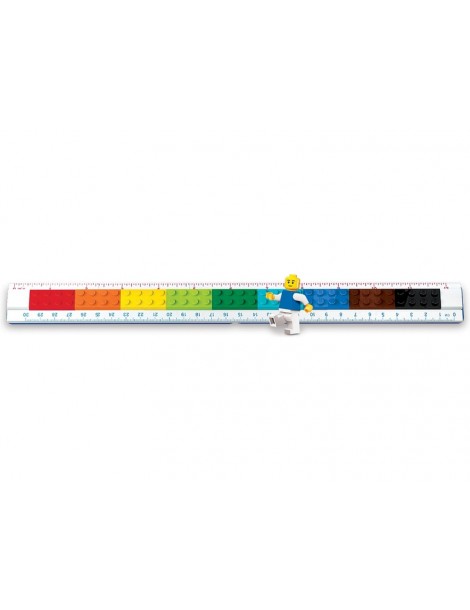 LEGO liniuotė 30 cm su mini figūrėle