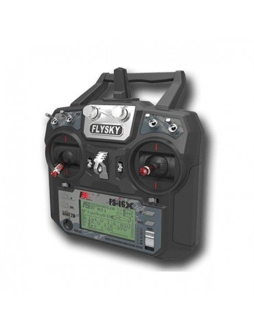 Siųstuvo + imtuvo rinkinys FlySky FS-i6x + A6B