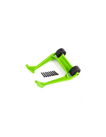 Traxxas Wheelie bar, green (assembled)