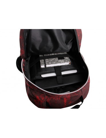 LEGO Backpack - Minifigures Burgundy Camo Tech Teen