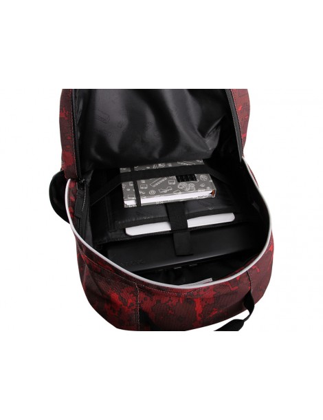 LEGO Backpack - Minifigures Burgundy Camo Tech Teen