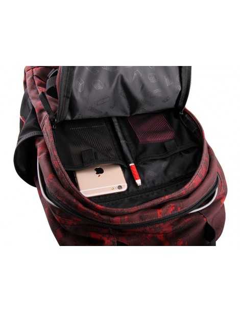 LEGO Backpack - Minifigures Burgundy Camo Tech Teen