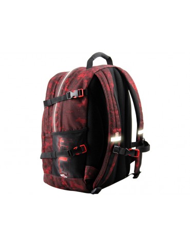 LEGO Backpack - Minifigures Burgundy Camo Tech Teen