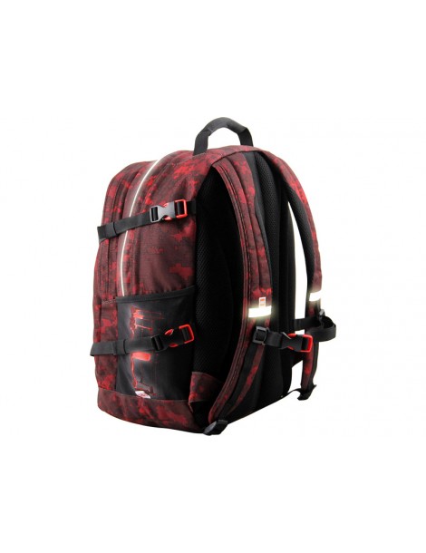 LEGO Backpack - Minifigures Burgundy Camo Tech Teen