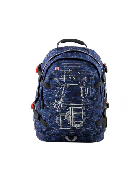 LEGO Backpack - Minifigures Burgundy Camo Tech Teen