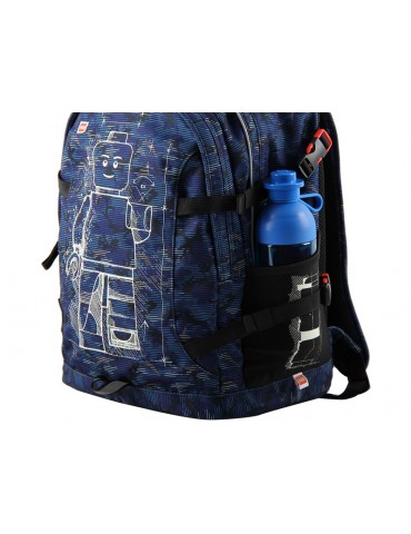 LEGO Backpack - Minifigures Burgundy Camo Tech Teen