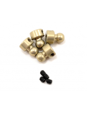 Kyosho 5.8mm Hard Anodized 7075 Sway Bar Ball Joints (4)