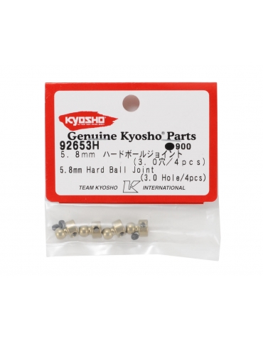 Kyosho 5.8mm Hard Anodized 7075 Sway Bar Ball Joints (4)
