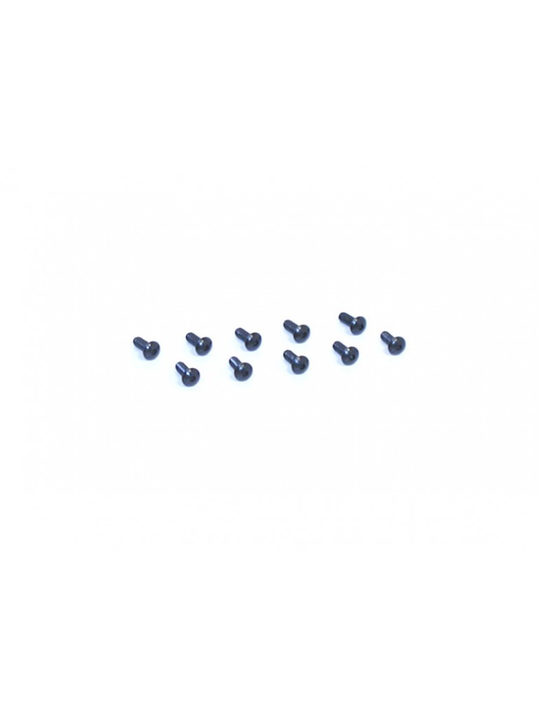 Losi Button Head Screws, 4-40x5/16" (10)