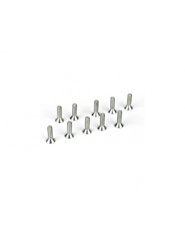Losi Flat Head Screws, 5-40x1/2" (10)