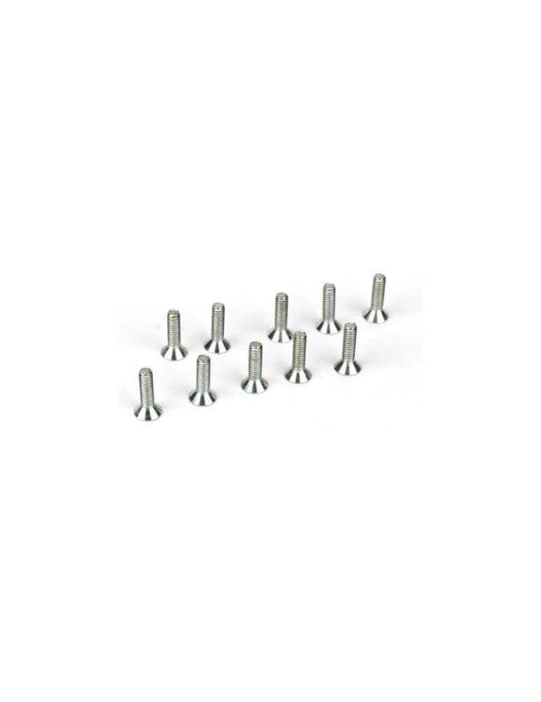 Losi Flat Head Screws, 5-40x1/2" (10)