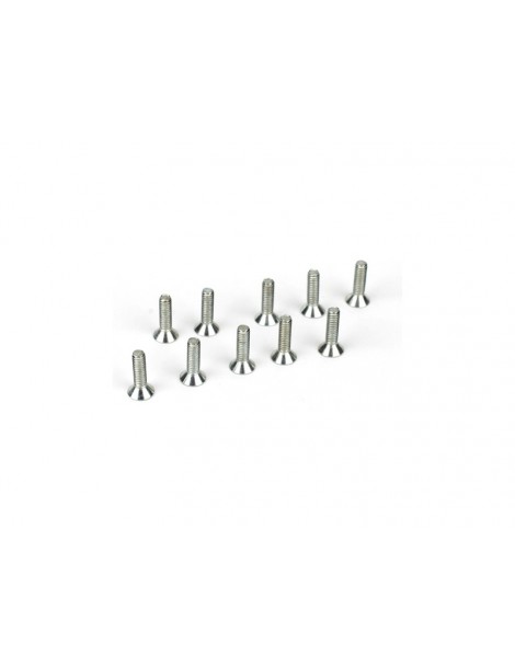Losi Flat Head Screws, 5-40x1/2" (10)