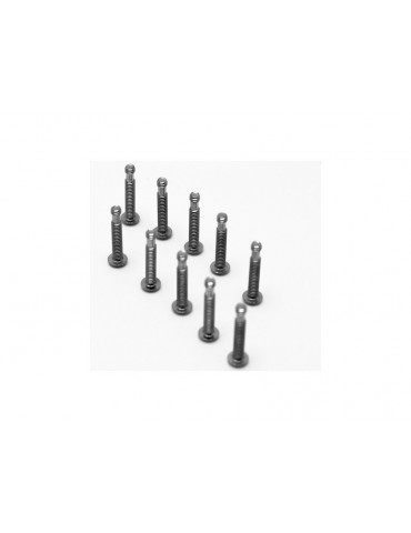 Losi Button Head Screws, 5-40x20mm (10)