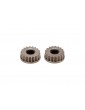 Losi Metal Servo Arm Insert, 23 Spline, JR (2):