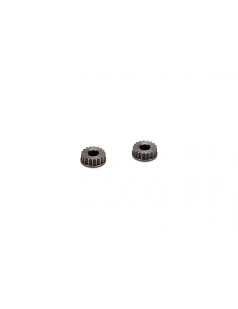 Losi Metal Servo Arm Insert, 24 Spline, Hitec (2):