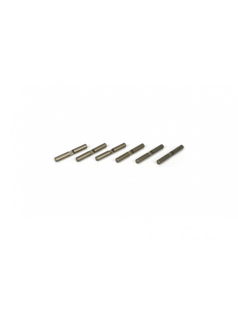 Diff Shaft Set, Alum (6): 8X,8B, 8T 2.0