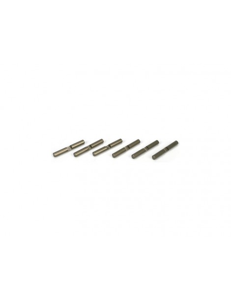 Diff Shaft Set, Alum (6): 8X,8B, 8T 2.0