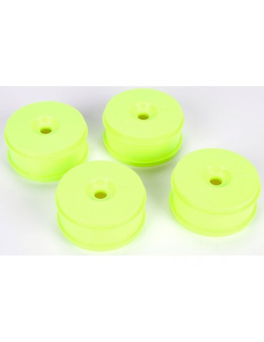 1/8 Buggy Dish Wheel, Yellow (4): 8X, 8B 3.0