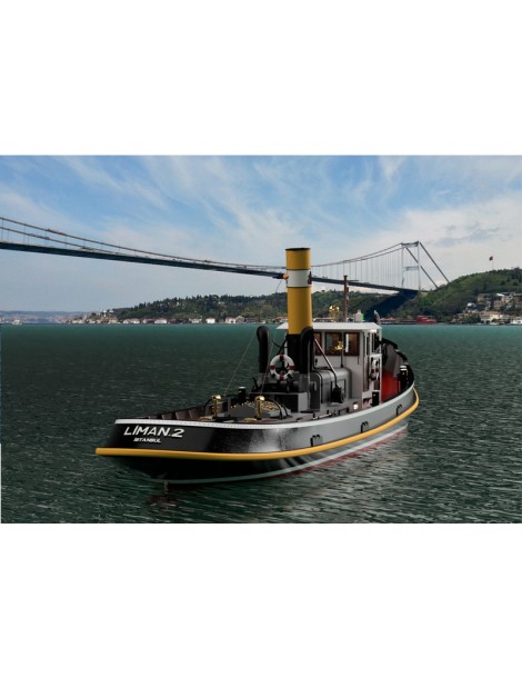 T rkmodel Liman 2 harbor tug 1935 1:20 kit