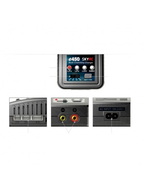 SkyRC e450 įkroviklis