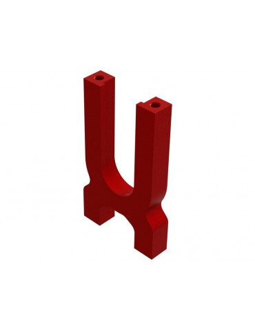 Arrma Aluminum Center Diff Holder Red