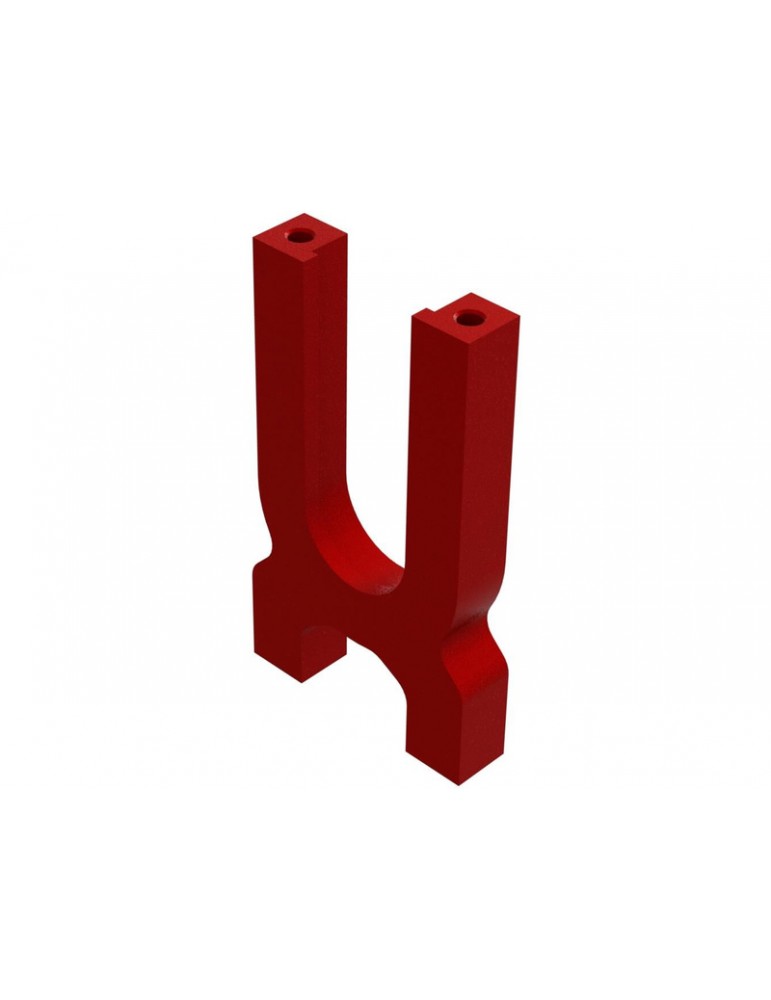 Arrma Aluminum Center Diff Holder Red