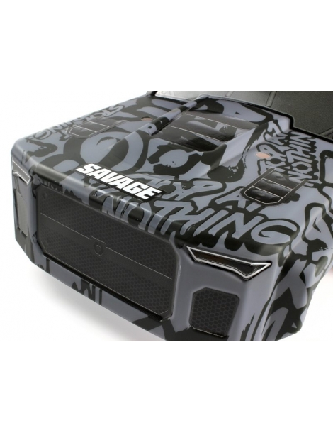 GT-6 Sportcab Painted Truck Body (Grey/Orange)