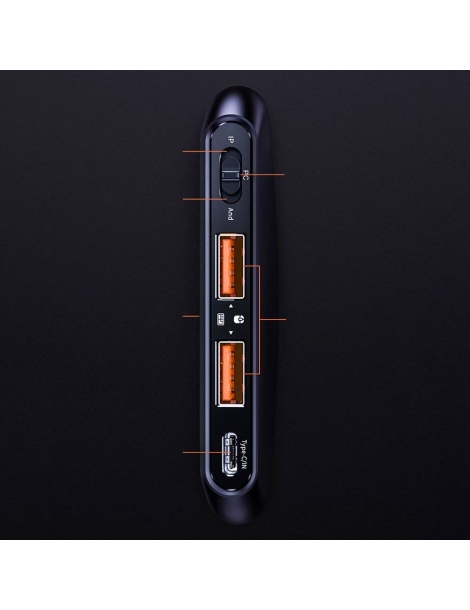 Adapteris Baseus Gamo Mobile Game 2x USB HUB GA01