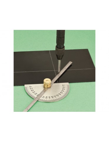 Modelcraft Depth Gauge with Protractor