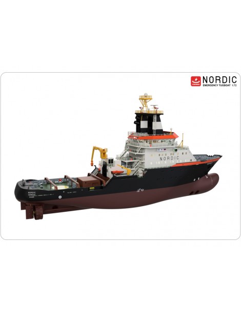 T rkmodel rescue tug Nordic 1:72 kit