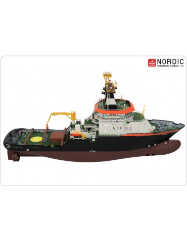 T rkmodel rescue tug Nordic 1:72 kit