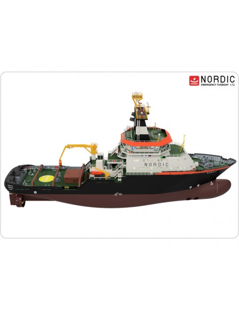 T rkmodel rescue tug Nordic 1:72 kit