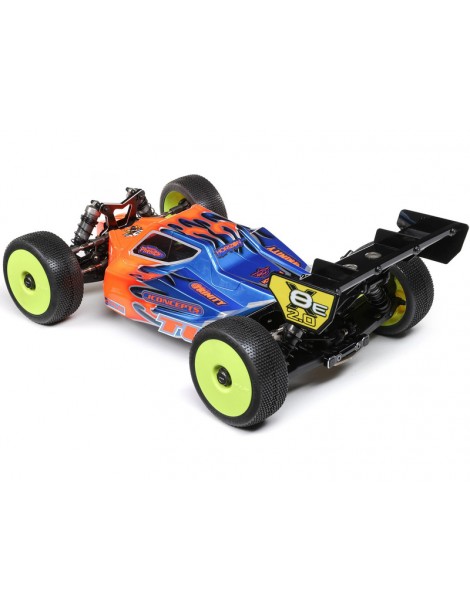 TLR 1/8 8ight-X/E 2.0 Combo Nitro/Electric Buggy 4WD Race Kit
