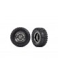 Traxxas Tires and wheels 2.2", TRX-6 wheels, Canyon RT 2.2x4.6" tires (rear) (2)