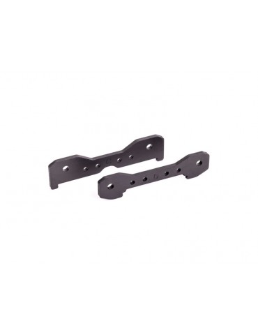 Traxxas Tie bars, rear, 6061-T6 aluminum (dark titanium-anodized)