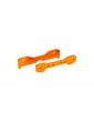 Traxxas Tie bars, rear, 6061-T6 aluminum (orange-anodized)