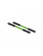 Traxxas Camber links, rear (TUBES green-anodized, 7075-T6 aluminum) (144mm) (2)