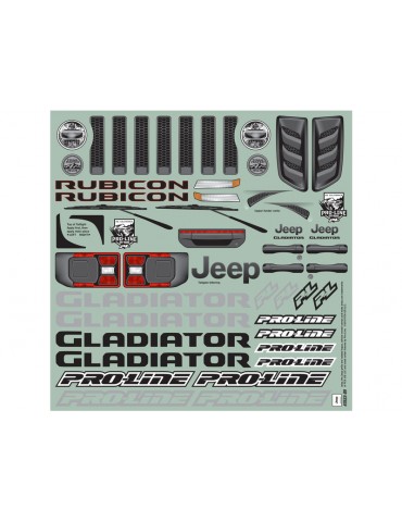 Pro-Line Body 1/5 Jeep Gladiator Rubicon: X-Maxx