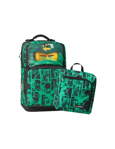 LEGO School backpack Maxi Plus - Ninjago Green