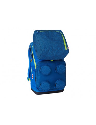 LEGO School backpack Signature Maxi Plus - Titanium/Red