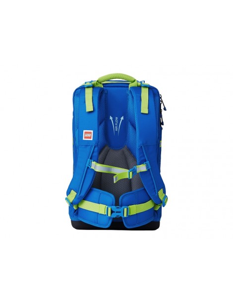 LEGO School backpack Signature Maxi Plus - Titanium/Red