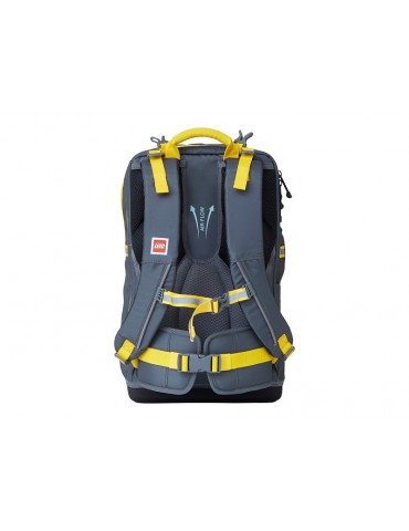 LEGO School backpack Signature Maxi Plus - Titanium/Red