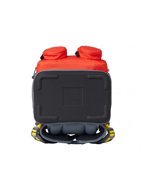 LEGO School backpack Signature Maxi Plus - Titanium/Red