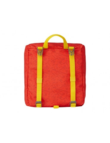 LEGO School backpack Signature Maxi Plus - Titanium/Red